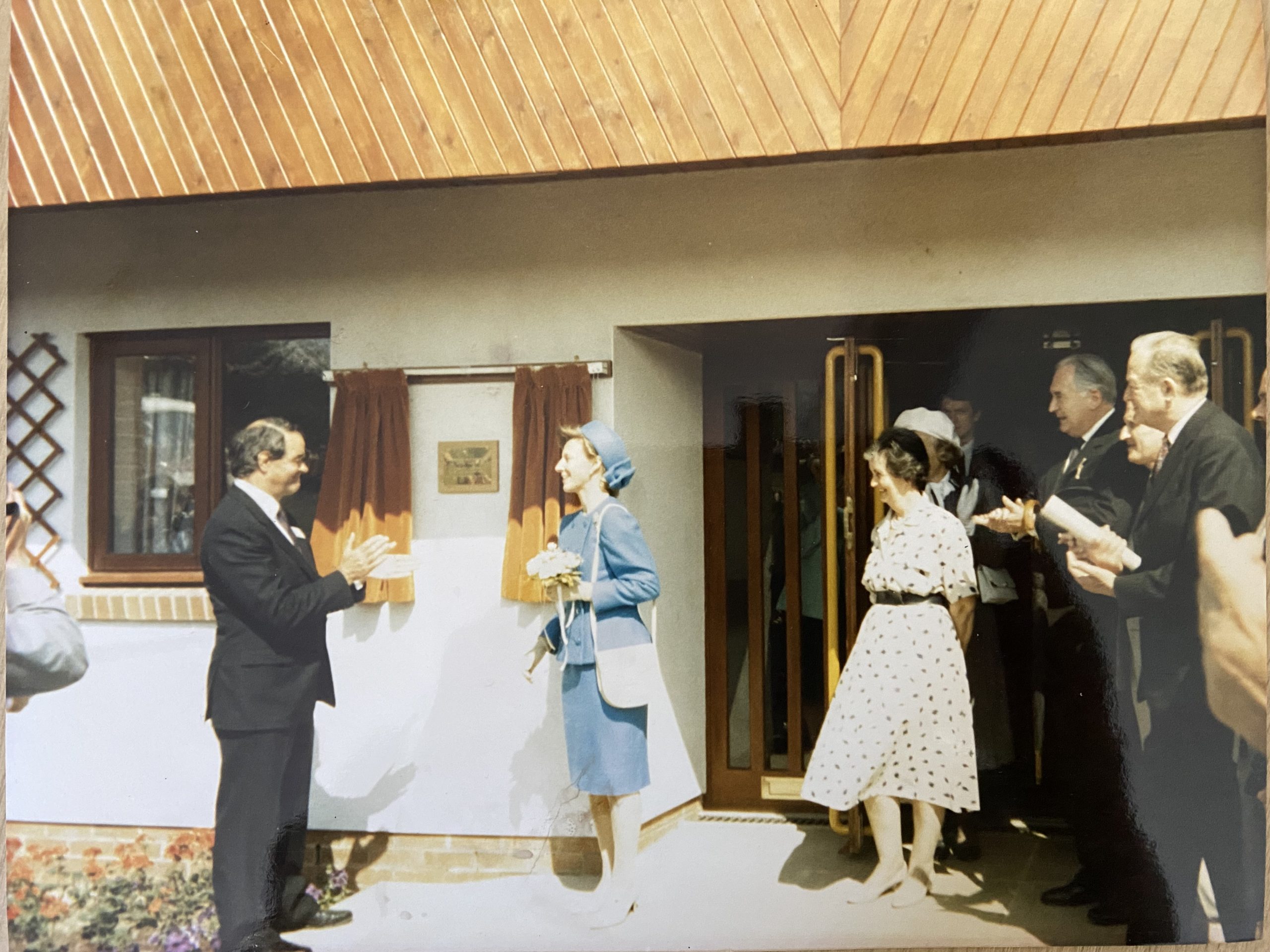 Duchess Of Gloucester Opening The Hospital