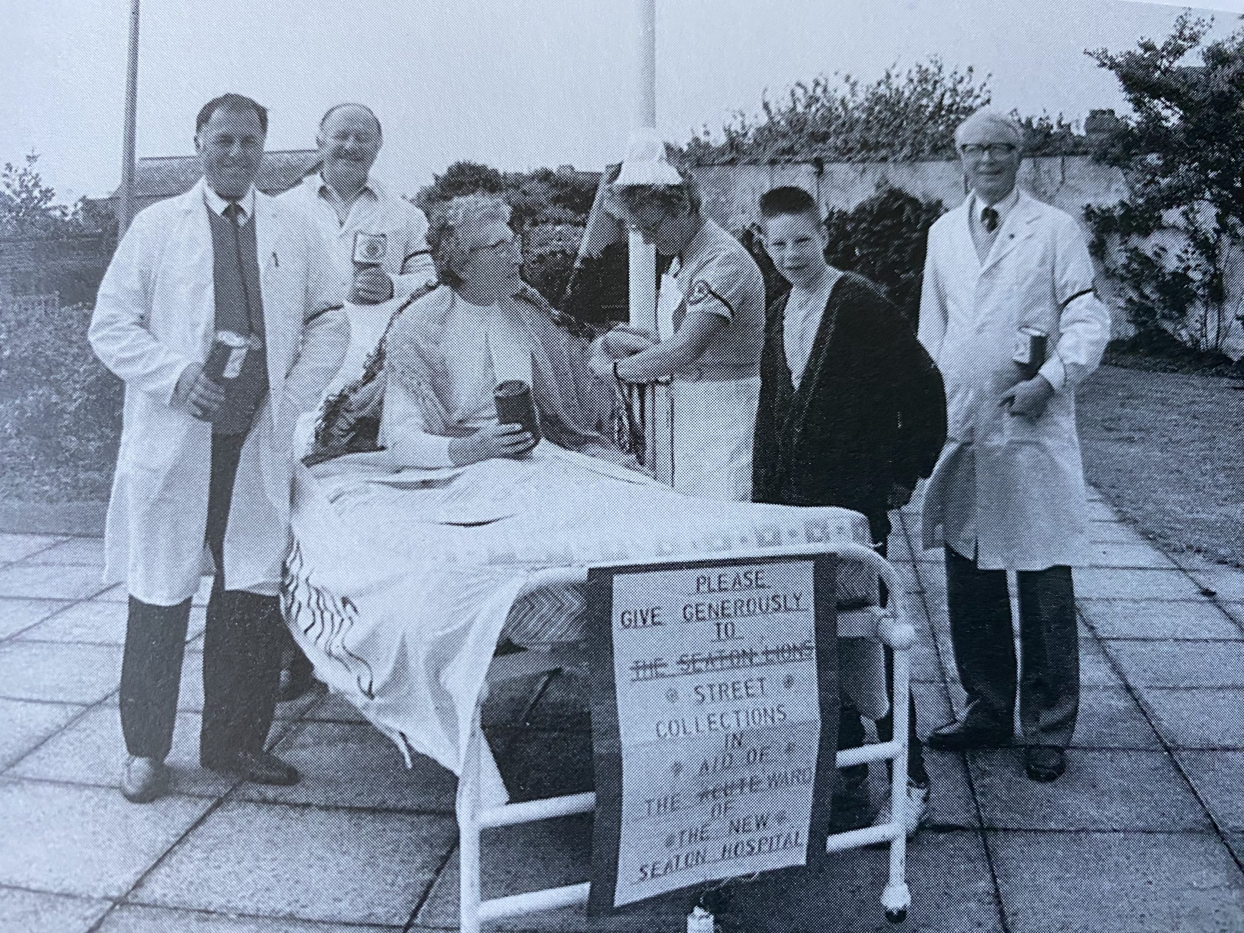 Mary Wood Raising Money For The Hospital