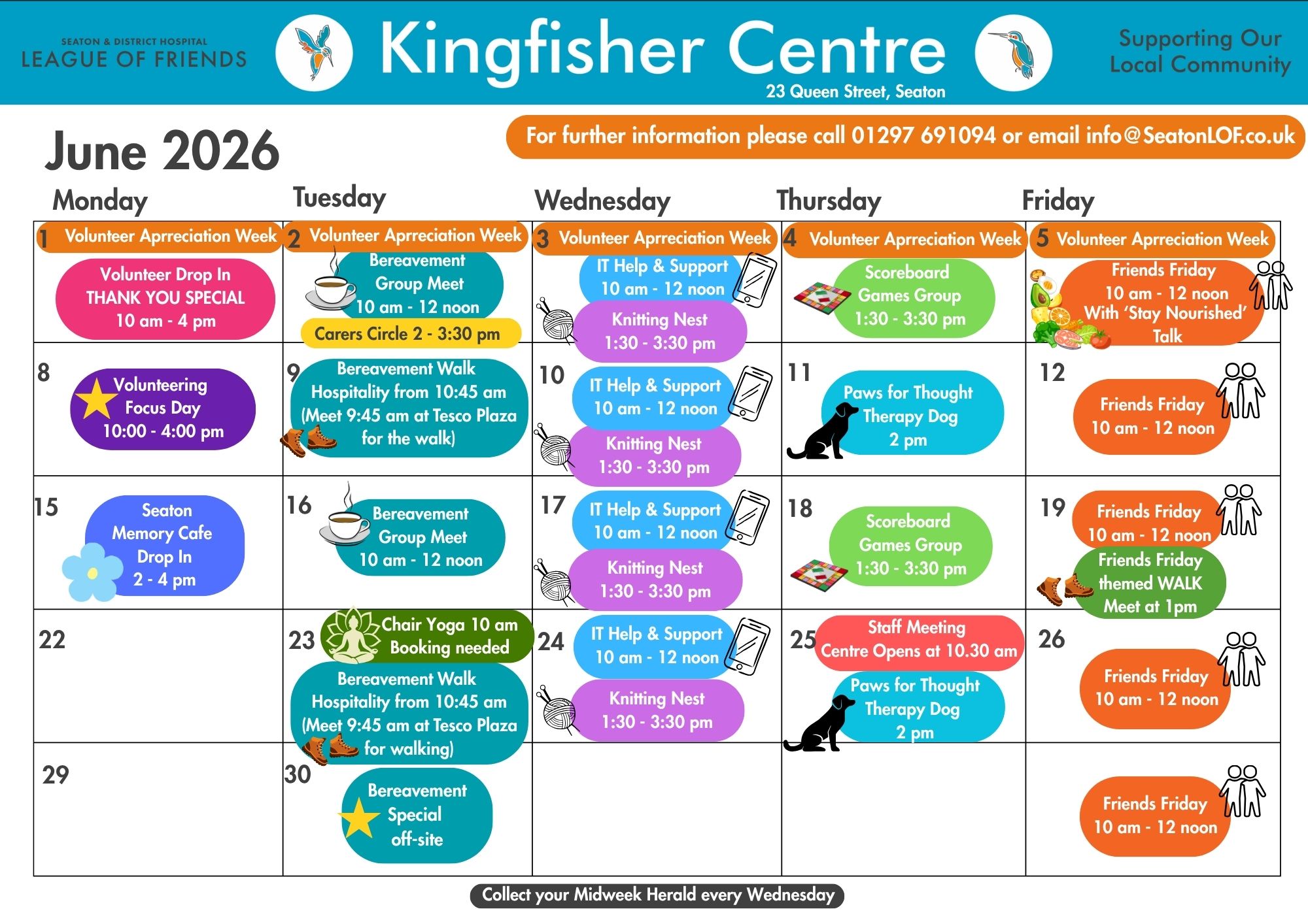 KC Timetable June